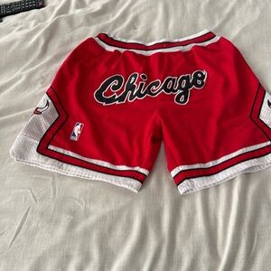 Good condition Just Don Chicago Bulls shorts
